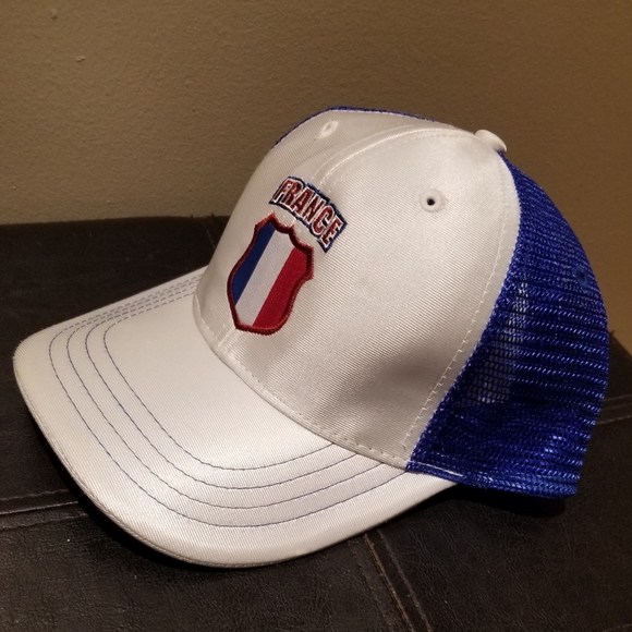 ⚽️ France FIFA Cup 2010 South Africa Trucker Hat ⚽ - Picture 2 of 9